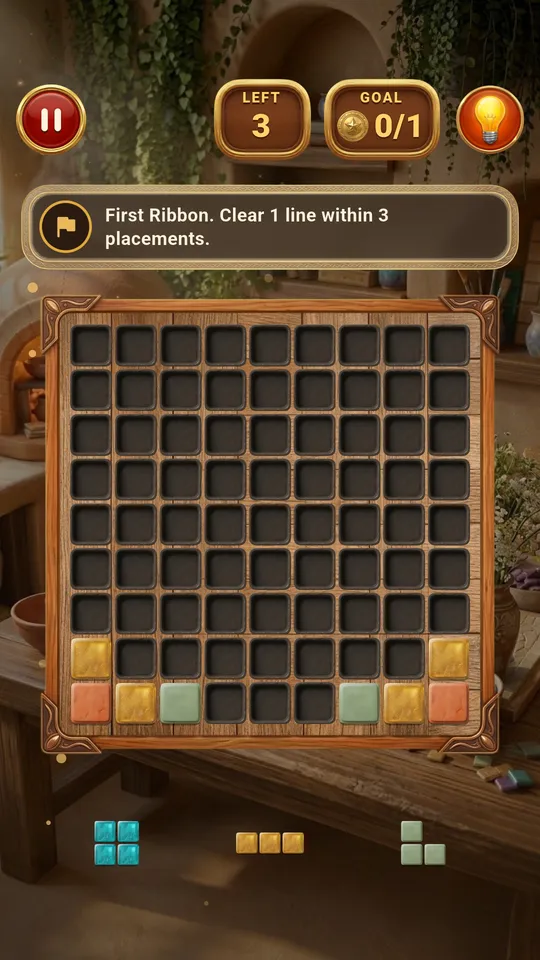 First Ribbon challenge with its goal